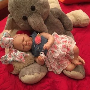 Ooak reborn baby art